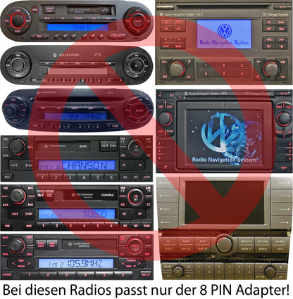 BlueMusic BM-12P Bluetooth Audio Interface für VW, Audi, Skoda, SEAT