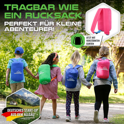 MOUNTREX Kinderschlafsack mit Baumwoll-Innenfutter, 175x70 cm
