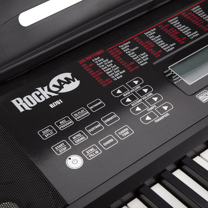 RockJam 61 Tasten Keyboard Piano Kit - Touch Display