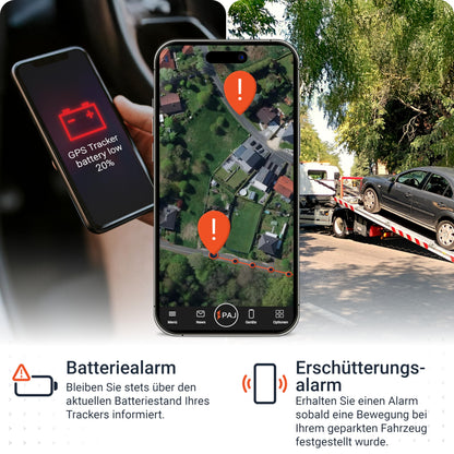 PAJ GPS Power Finder 4G GPS-Tracker mit Magnet, bis zu 90 Tage Akku