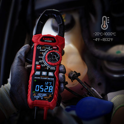 KAIWEETS HT208D Einschaltstrom Zangenmultimeter True-RMS 1000A