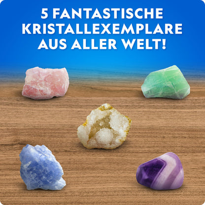 National Geographic Mega Kristallzucht-Set mit Leuchtständer