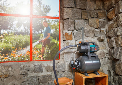 Gardena Hauswasserwerk 3700/4, 800 W, 3'700 l/h, 19 l Tank