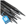 Dönges Schnureisen JDSE1000X16 Ø 16 x 1000 mm Stahl, 10 Stück, Bodenanker für Mauerschnüre