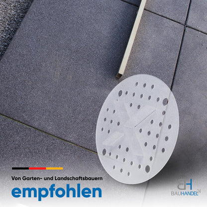 BH Bauhandel24 Fugenkreuze 3 mm für Terrassenplatten, 100 Stück
