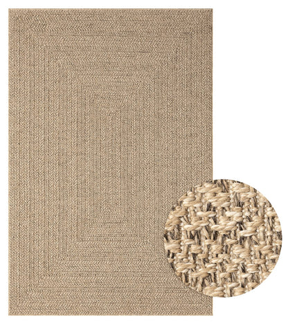 Mias Teppiche Soil Outdoor Teppich wetterfest Jute-Look 160 x 230 cm