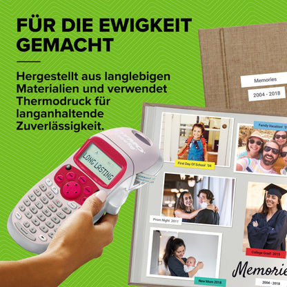 DYMO LetraTag LT-100H Beschriftungsgerät Handgerät mit Thermodruck