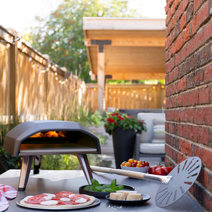 Chef Pomodoro Pizzaschieber Aluminium mit Buchenholzgriff, 120 cm