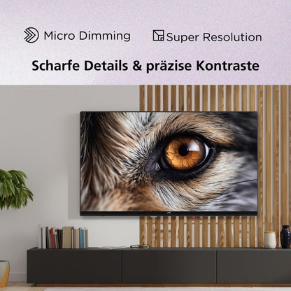 JVC LT-50VRQ3555 50 Zoll 4K QLED Smart TV mit Fire TV und Alexa
