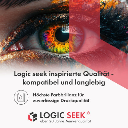 Logic-Seek 117A Toner 4er Pack kompatibel für HP Color Laser Serie