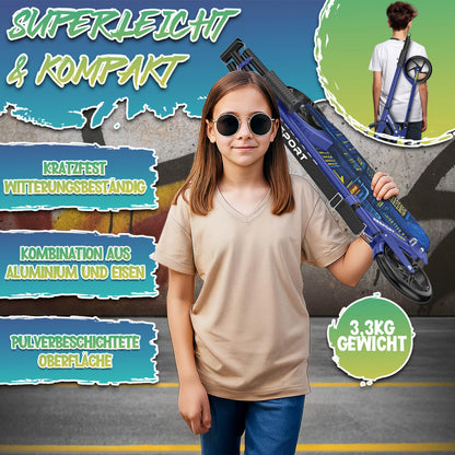 RE:SPORT Cityroller Scooter klappbar, höhenverstellbar, bis 100 kg