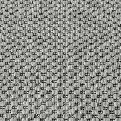 Taracarpet In- & Outdoor Teppich Sisaloptik Silber Grau 160x220 cm