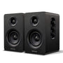 Sanyun SW208 3 Zoll Aktive Bluetooth Regallautsprecher - Schwarz. Streamt Audio drahtlos via Bluetooth für PC, TV, Smartphone.