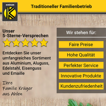 Krüger Edelstahl-Kartoffeldämpfer 20 cm Dampfgarer mit Glasdeckel