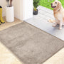 FCSDETAIL Schmutzfangmatte innen 60 x 90 cm, rutschfest, waschbar – Fussmatte aus Mikrofaser für Eingang und Flur