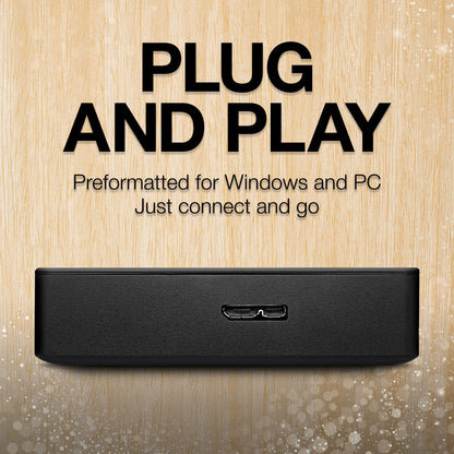 Seagate Portable Drive Tragbare Externe Festplatte - 1TB USB 3.0