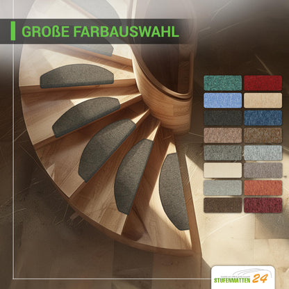 Kettelservice-Metzker Stufenmatten Rambo 15er Set Halbrund Hellbeige