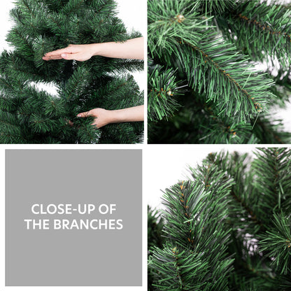 DecoKing Lena Künstlicher Weihnachtsbaum 220 cm Grün