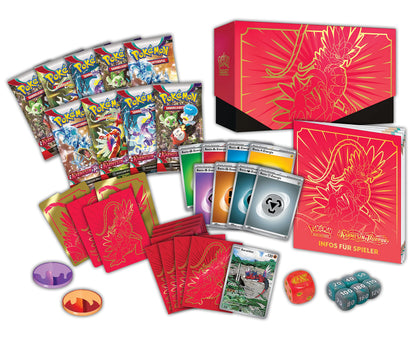 Pokémon: Top-Trainer-Box Karmesin & Purpur – Koraidon