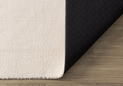 the carpet Relax Kurzflor-Teppich, waschbar, Beige, 240 x 240 cm