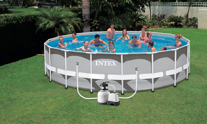 Intex 26676 Krystal Clear Sandfilterpumpe mit Salzwassersystem