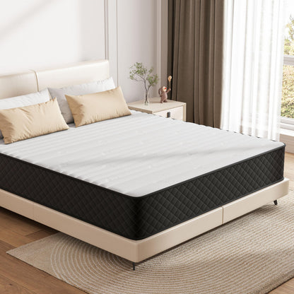 Matoresu Taschenfederkernmatratze 140x200 cm H4 mit Memory Foam
