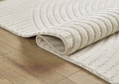 The Carpet Everest Kurzflor Teppich Panglao - Creme 140x200cm