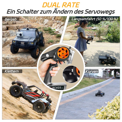 Radiolink RC4GS V3 RC Fernsteuerung 5 Kanäle mit Gyro R6FG
