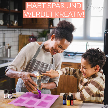 Hiwaga DIY Seifenset für Erwachsene – Seife selber machen Starterkit