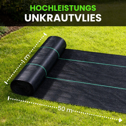 Green Thumbz Unkrautvlies Extra Stark 1x50 m wasserdurchlässig