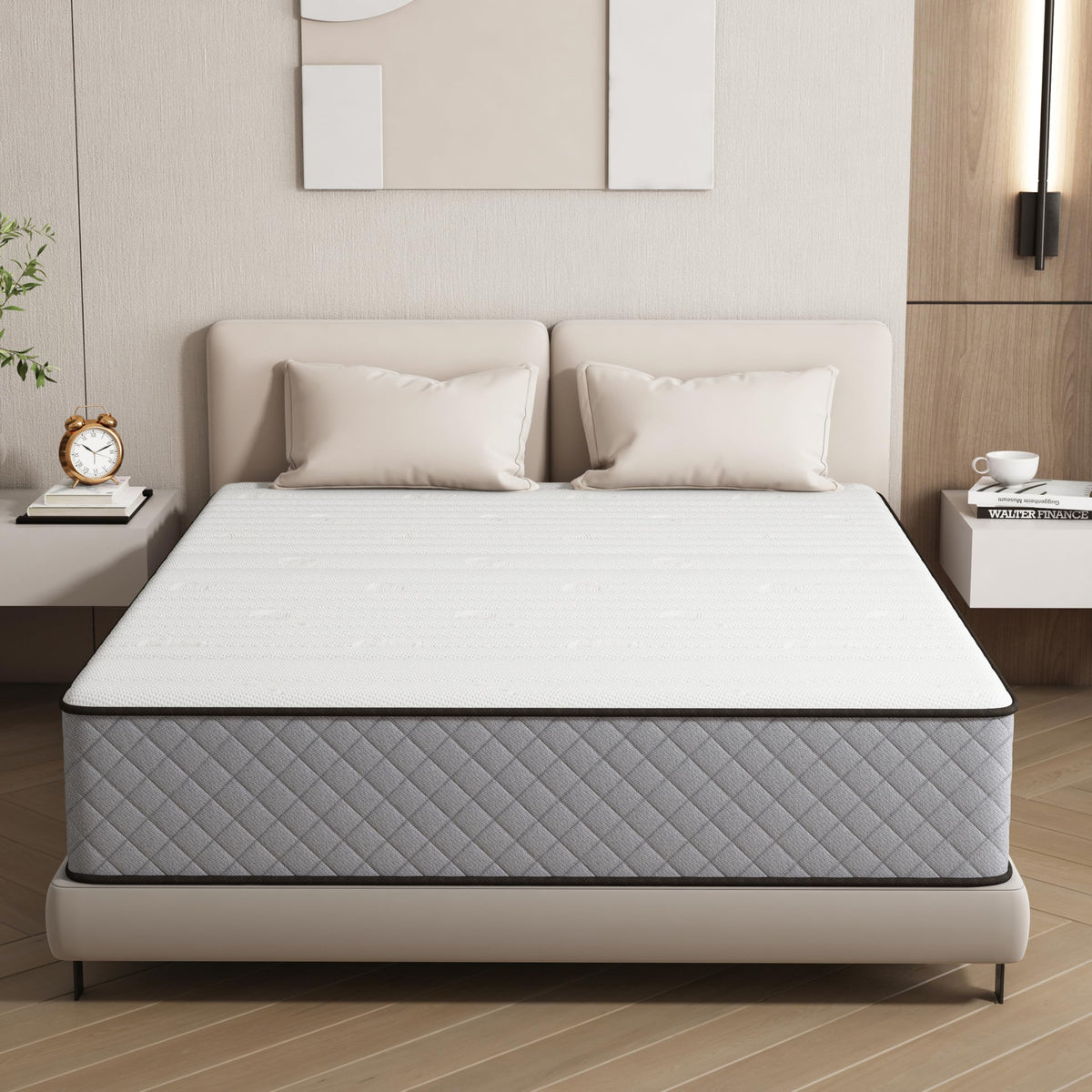 Matoresu Matratze 160x200 H2/H3 7-Zonen Taschenfederkern Memory Foam, 25 cm hoch