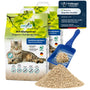 COSYCAT Katzenstreu Klumpstreu aus Holz, fein, 2 x 20 l