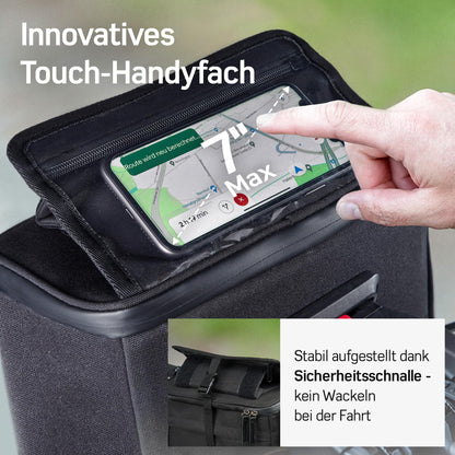 Borgen KLICKfix Fahrrad Lenkertasche Smartphone 6L – Wasserabweisend
