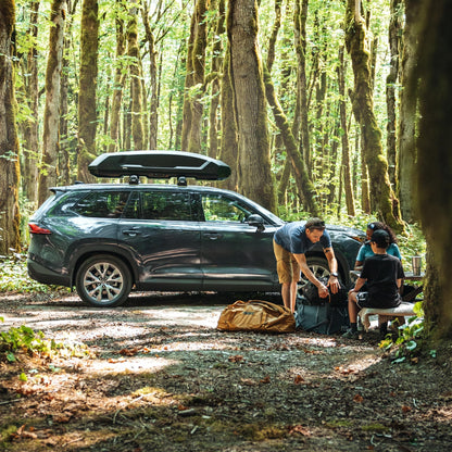 Thule Force 3 Dachbox – Vielseitig, Mattschwarz, Grösse L