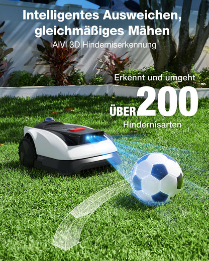 ECOVACS GOAT O1200 LiDAR PRO Mähroboter ohne Begrenzungskabel