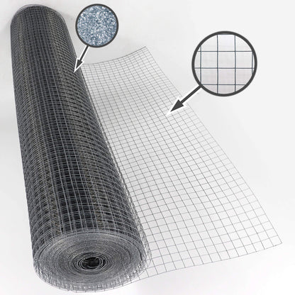 Aquagart Volierendraht verzinkt 19x19 mm - Hasendraht 100 cm