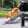 CO-Z Hunderampe klappbar für Auto 170cm – Rutschfest bis 90kg. Ermöglicht Hunden sicheren Einstieg ins Auto.