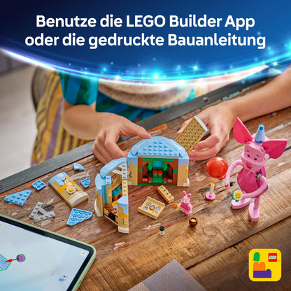 LEGO Disney Winnie Puuh Ferkels Geburtstagsspass Bauset 43305