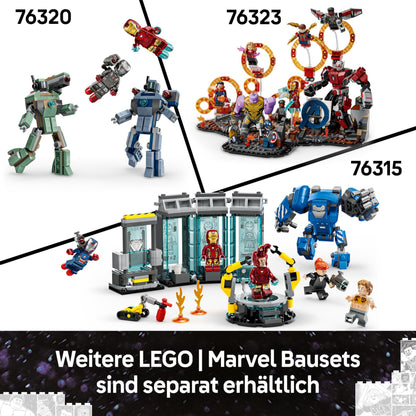 LEGO Marvel Avengers: Endgame Thor vs. Chitauri Bauset 76322