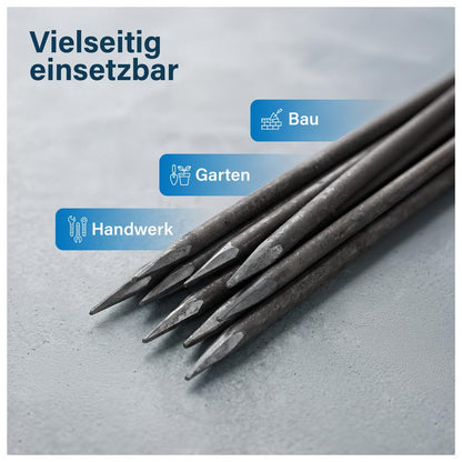 Dönges Schnureisen JDSE1000X16 Ø 16 x 1000 mm Stahl, 10 Stück