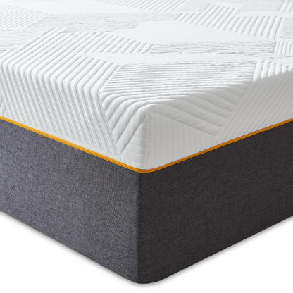 Sleremind Kaltschaummatratze 140x200 cm H3 16 cm. Rechteckige, weiße Kaltschaummatratze, Kernhöhe 16 cm, bietet Liegefläche zum Schlafen.