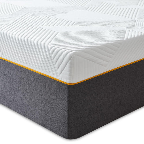 Sleremind Kaltschaummatratze 140x200 cm H3 16 cm. Rechteckige, weiße Kaltschaummatratze, Kernhöhe 16 cm, bietet Liegefläche zum Schlafen.