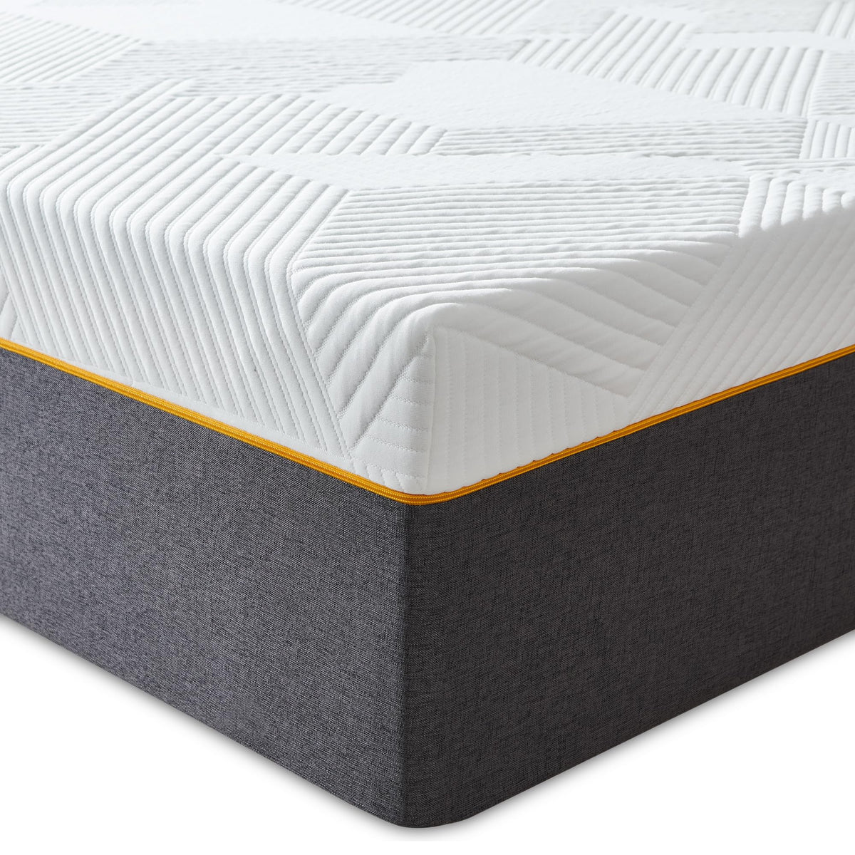 Sleremind Komfort Kaltschaum Matratze - 140x200 cm H3, 24 cm. Weiße, rechteckige Kaltschaummatratze mit Härtegrad H3 für erholsamen Schlaf.