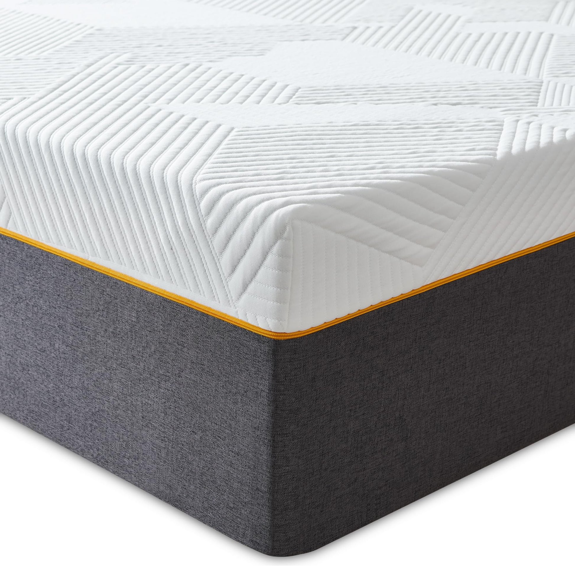 Sleremind Kaltschaum Matratze 90x200 cm Härte H3. Rechteckig, weiß. Bietet festen Schlafkomfort für Betten.