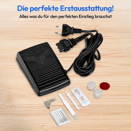 MEDION SM70 Nähmaschine - MD11179, 12 Stichmuster, Weiss