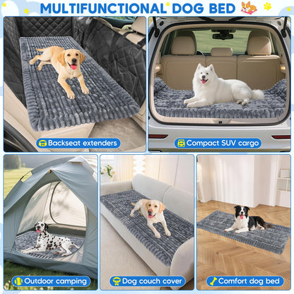 Loiion Hundematte Auto Rückbank, antirutsch, 127 x 62,5 cm, dunkelgrau