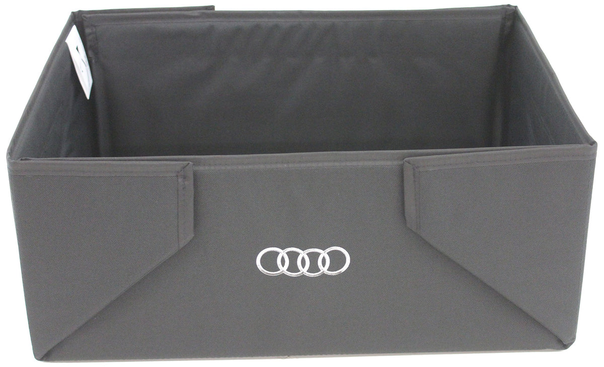 Audi 8U0061109 Kofferraumbox faltbar, 47,5 x 33,5 x 20 cm, schwarz