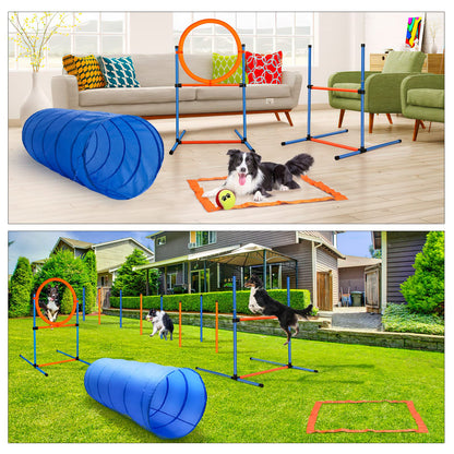 JMMPOO Agility Set Hundetraining – 65-teilige Ausrüstung