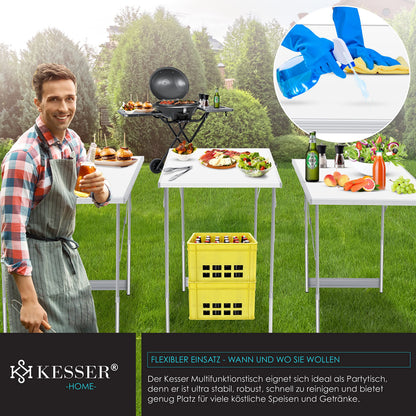 KESSER® Multifunktionstisch Profi 3-teilig Klapptisch 100x60cm