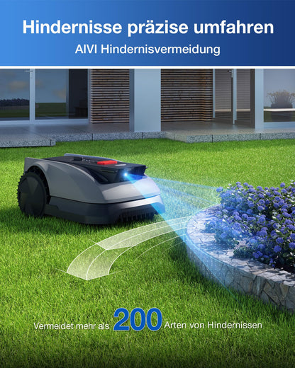 ECOVACS GOAT O600 RTK Care Kit Mähroboter ohne Begrenzungskabel